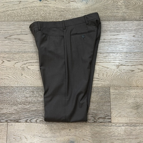 TRISTAN BROWN SUIT PANTS SIZE 32 - Picture 4 of 4